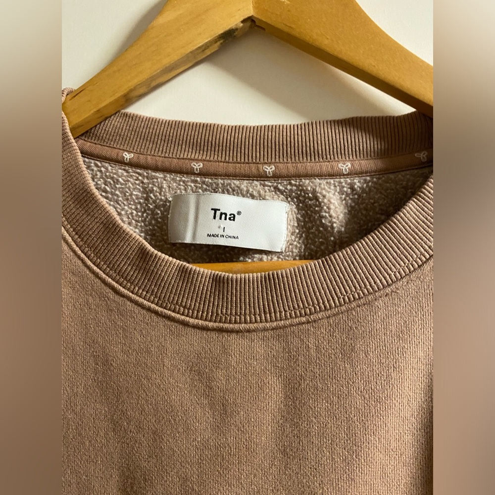 💎TNA Tan Crewneck Sweater - Picture 3 of 4